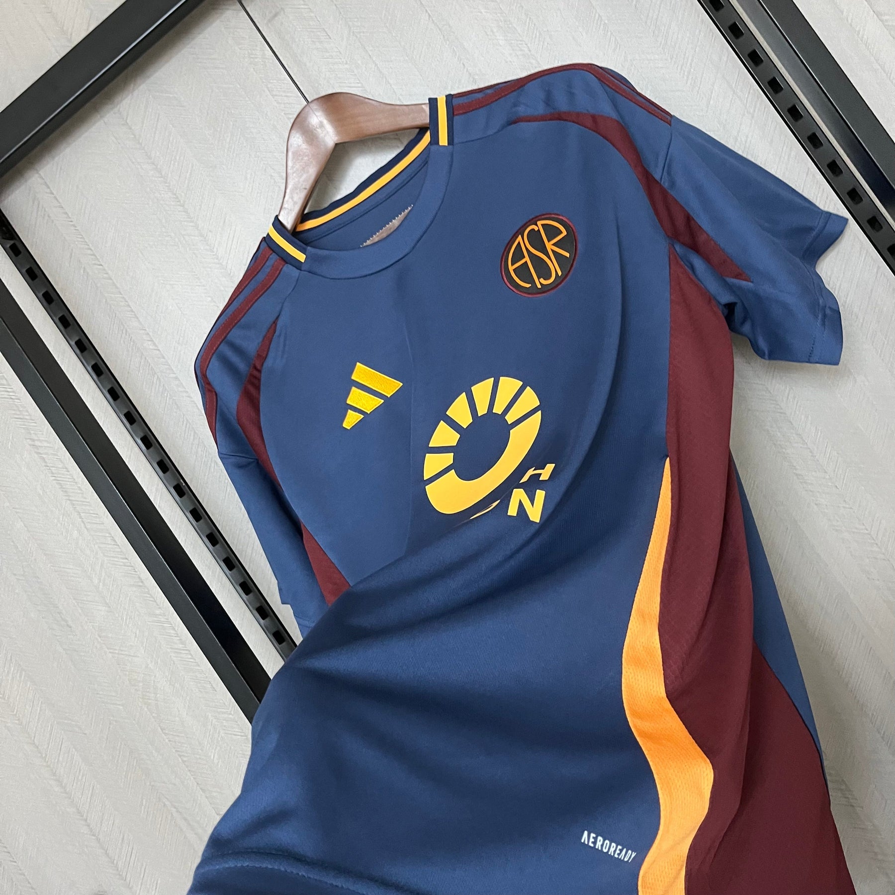 Camisa da Roma III 24/25 Azul e Amarela