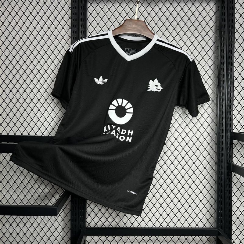 Camisa de Treino da Roma 24/25 - Preto