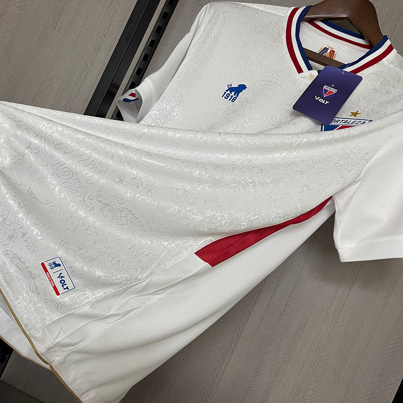 Camisa Fortaleza II 24/25 Branca com detalhes