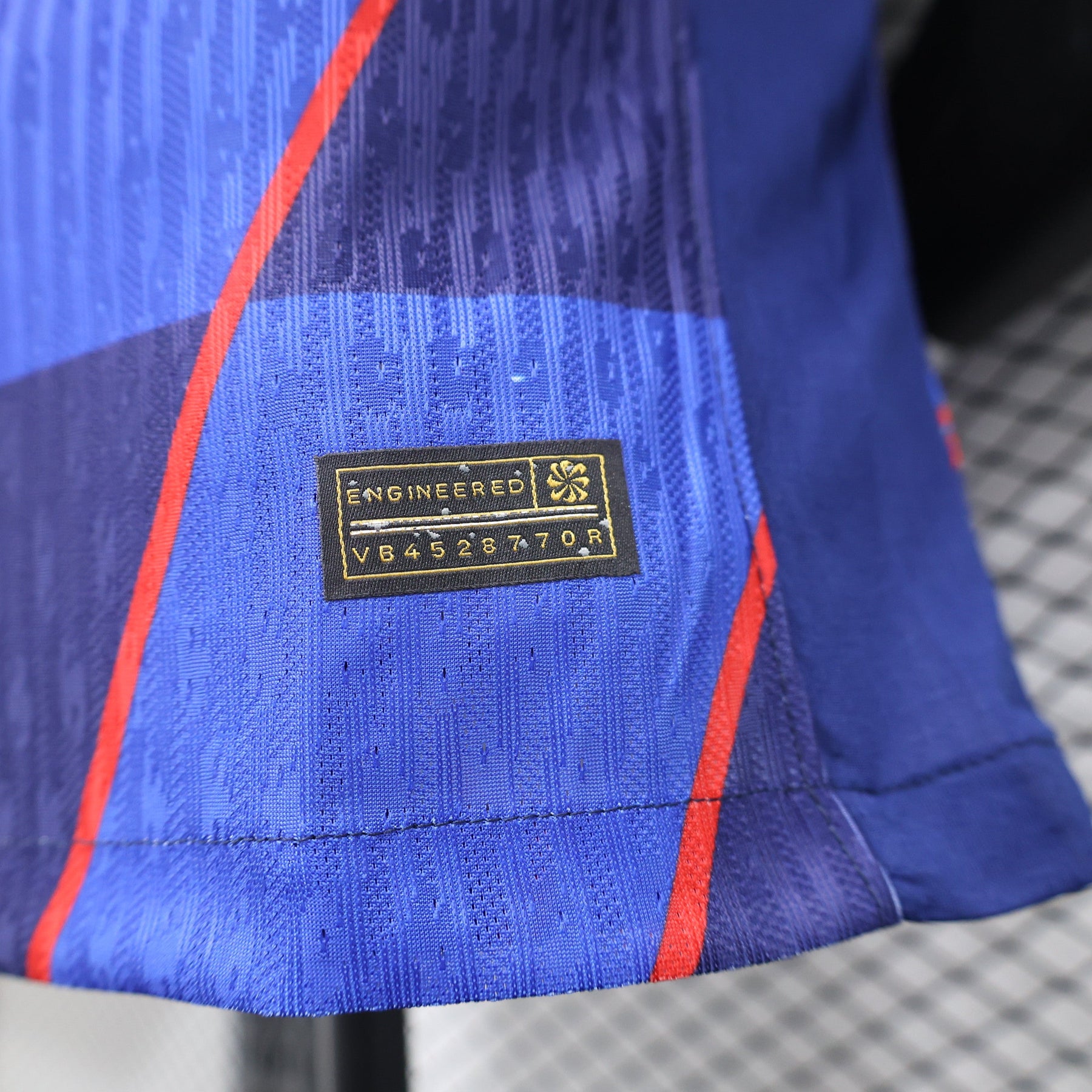 Camisa Seleção da Croácia Away 24/25 Torcedor Nike Masculina - Azul - Modelo Jogador