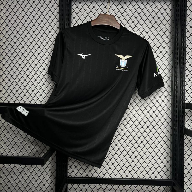 Camisa Lazio Away 24/25 Mizuno - Preta