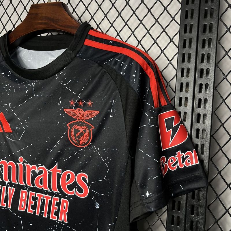 Camisa Benfica II Adidas 24/25 Preta
