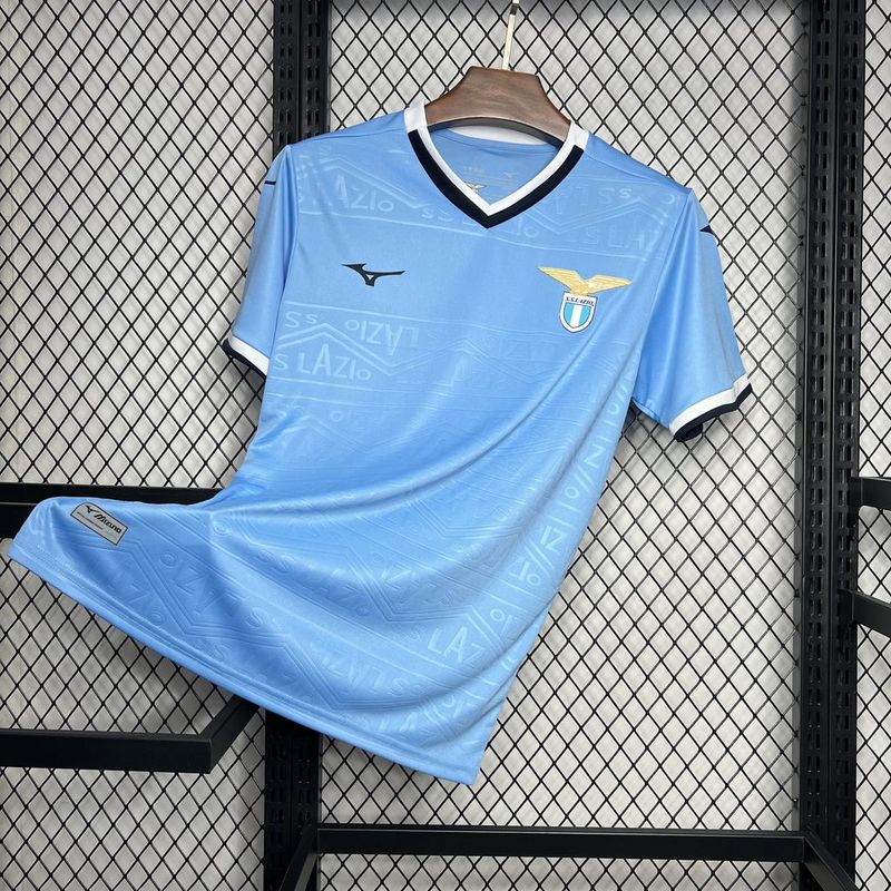 Camisa Lazio Home 24/25 Mizuno - Azul