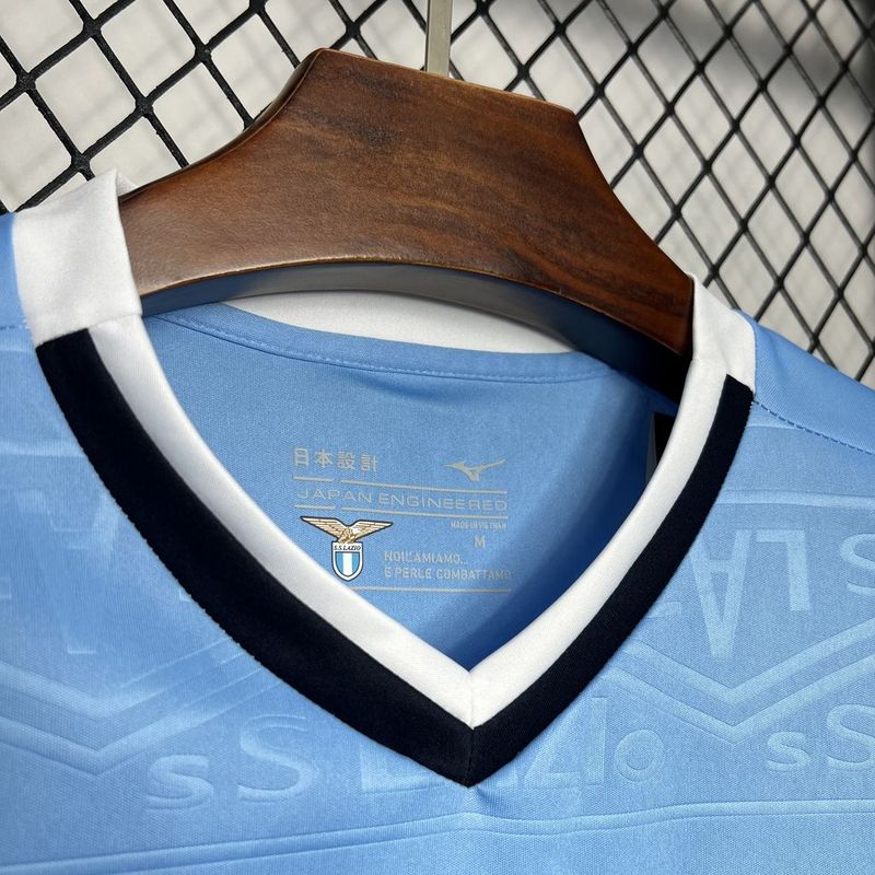 Camisa Lazio Home 24/25 Mizuno - Azul