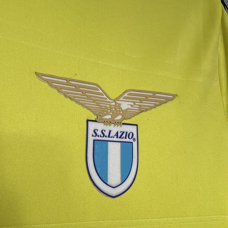 Camisa Lazio III 24/25 Mizuno - Amarelo