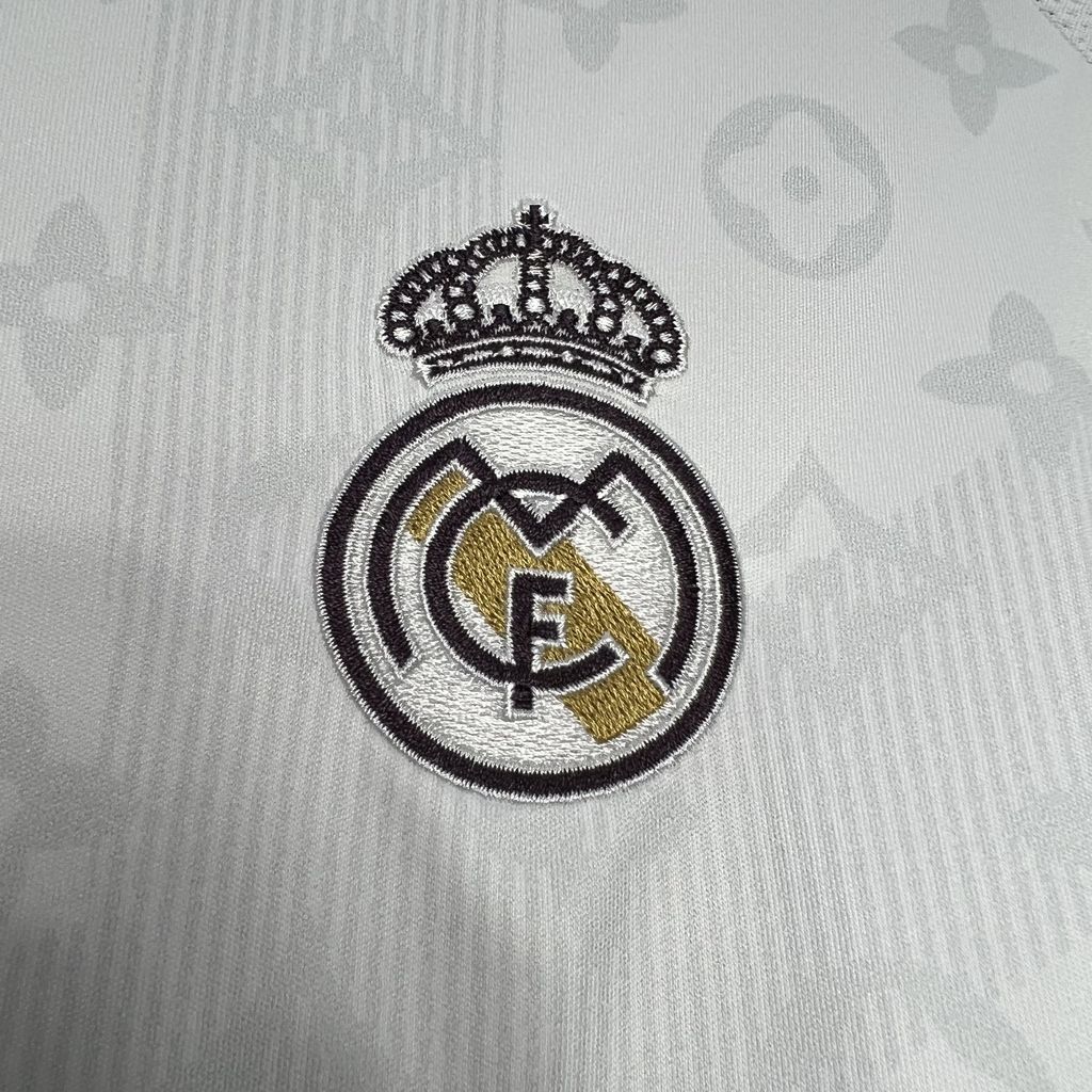 Camisa Real Madrid 24/25 - Louis Vuitton - Edição Especial