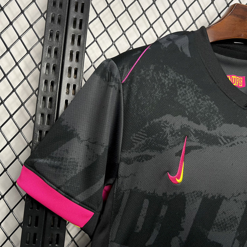 Camisa Chelsea III 24/25 - Preta com rosa