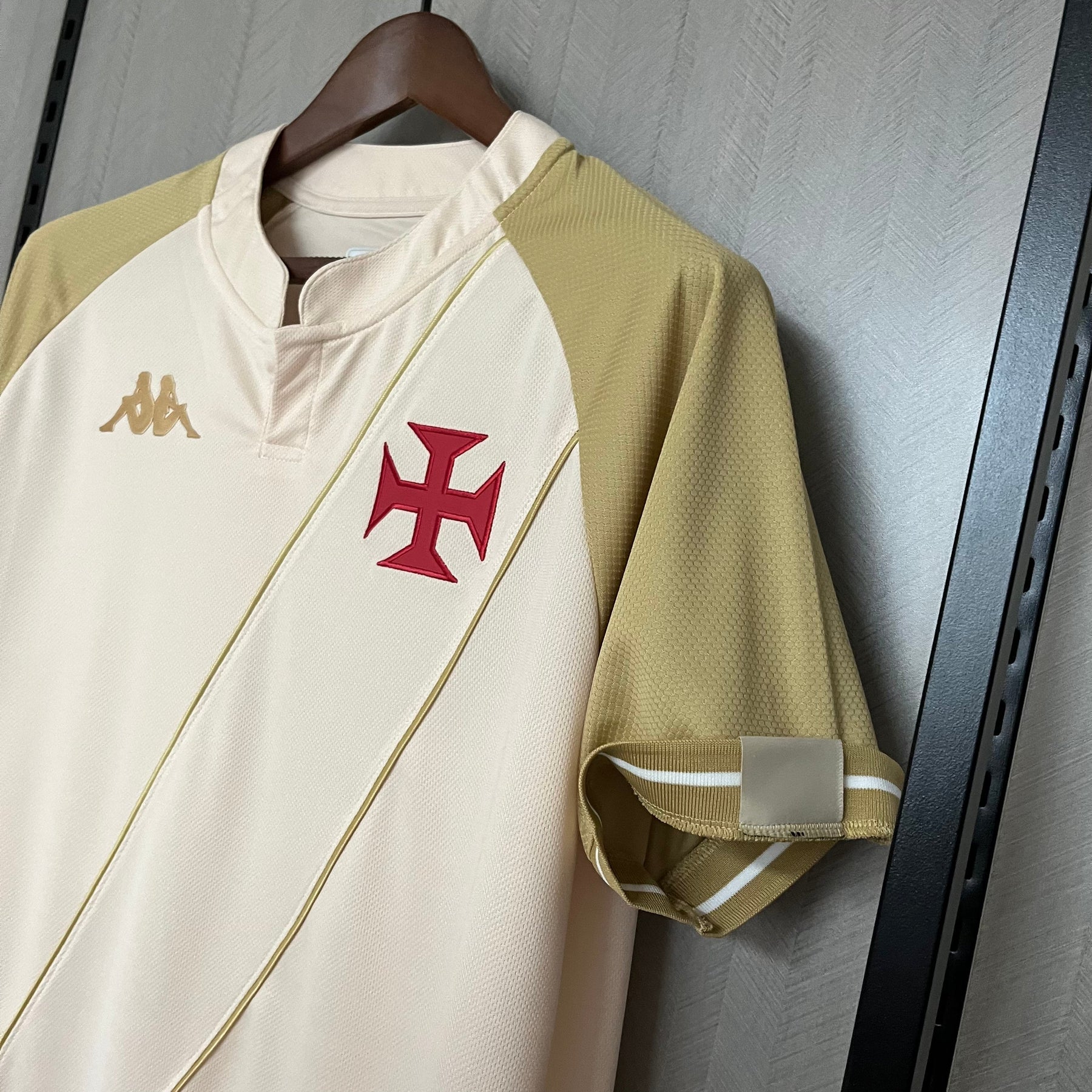 Camisa Vasco III 24/25 s/n° Kombat Jogador Kappa Masculina - Bege