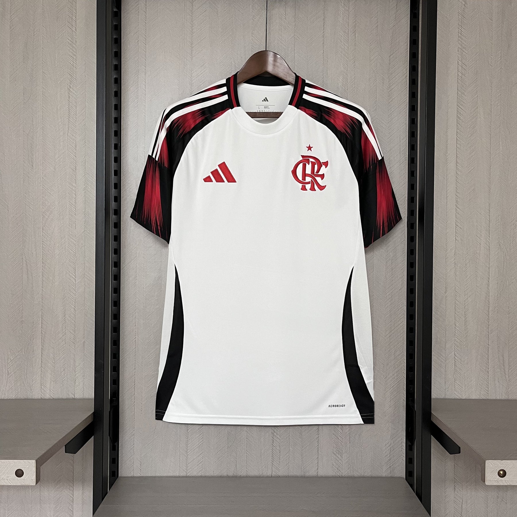 Camisa Flamengo II 2025 Torcedor Adidas Masculina - Branco