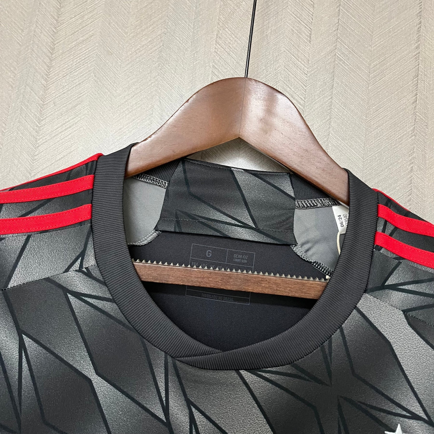 Camisa Flamengo III 24 Adidas Masculina - Cinza