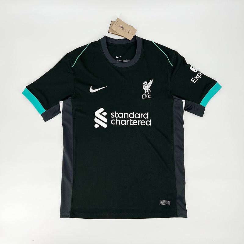 Camisa Liverpool Fora 24/25 Masculina- Preta