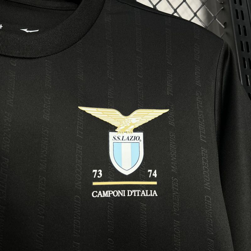 Camisa Lazio Away 24/25 Mizuno - Preta