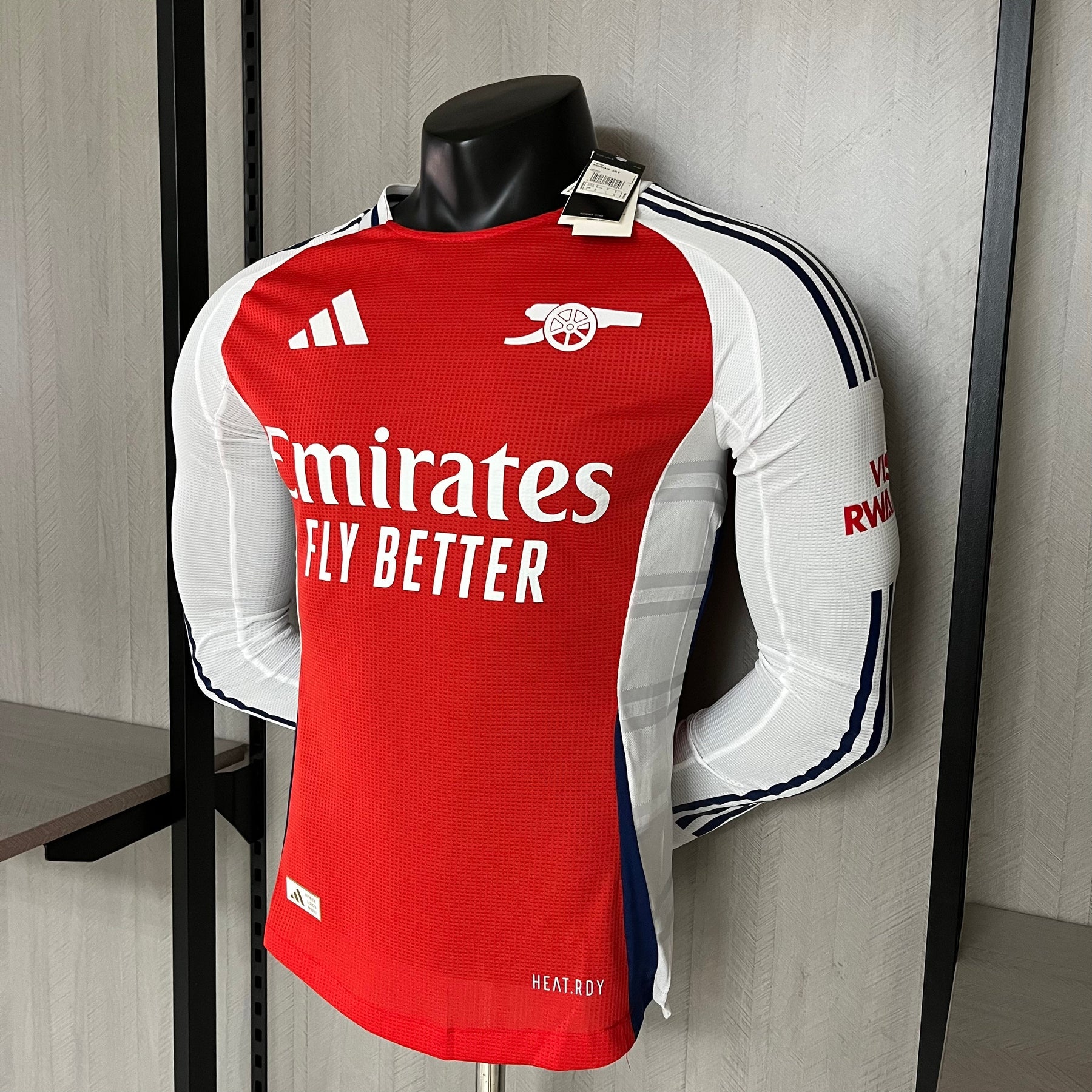 Manga longa Arsenal Home 24/25 Modelo Jogador
