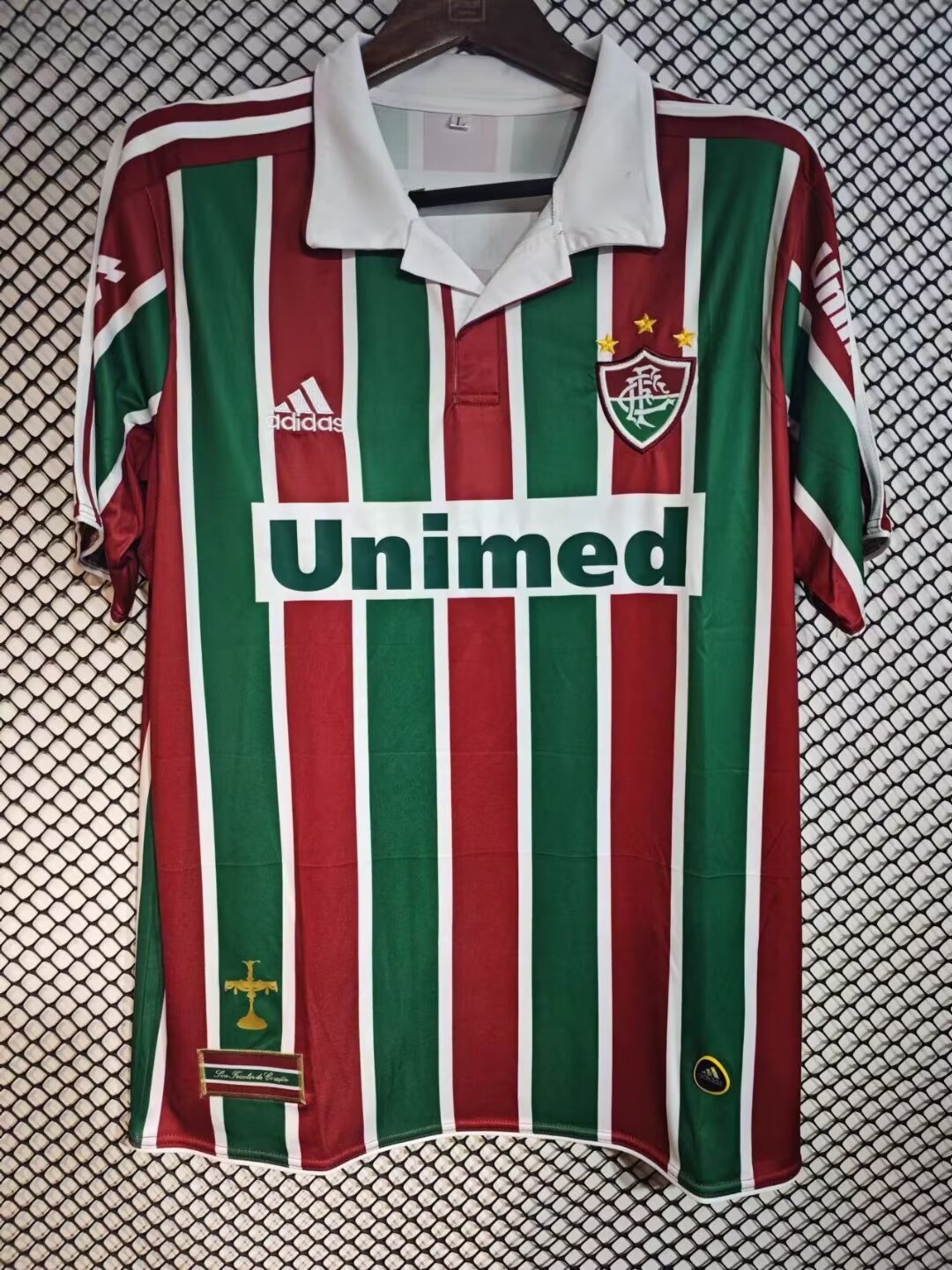Camisa Fluminense Retro 2010/11 I Verde e Grená Adidas