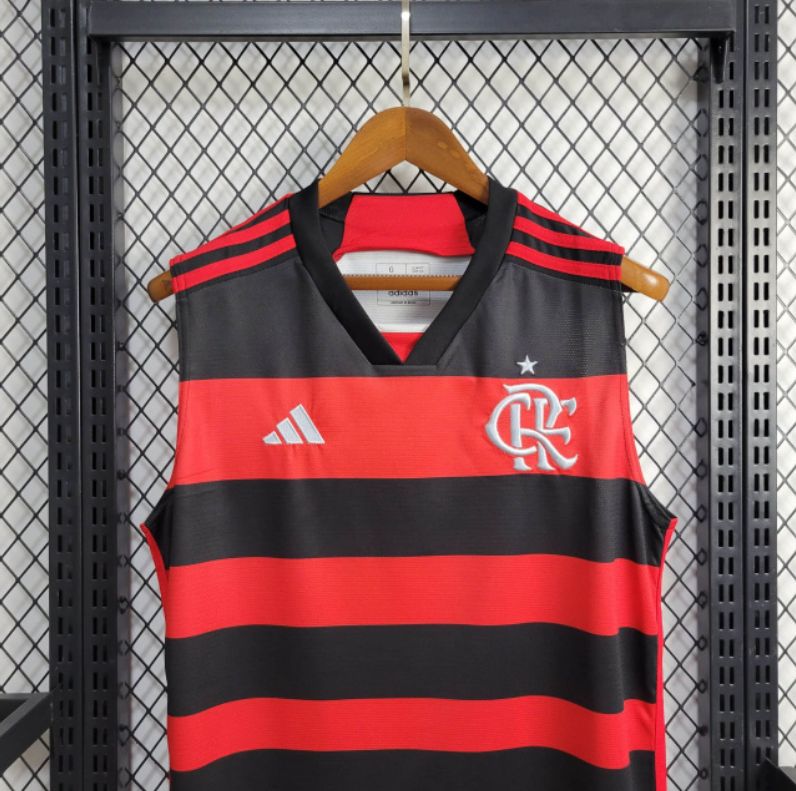 Regata do Flamengo I 24/25 s/n° Torcedor Adidas Masculina - Vermelho+Preto