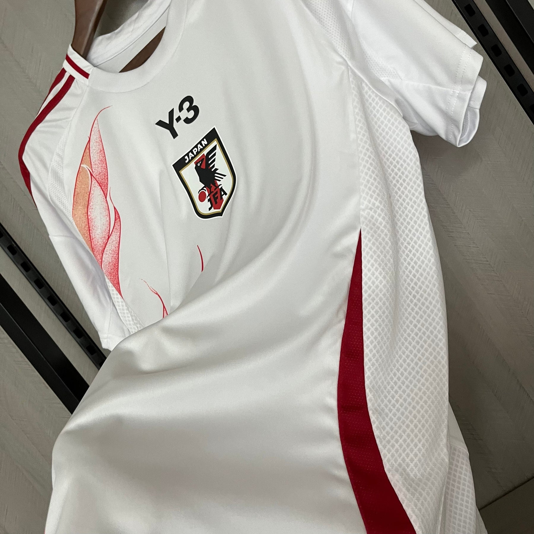 Camisa Seleção Japão II 24/25 - Torcedor Y-3 Masculina - Branca