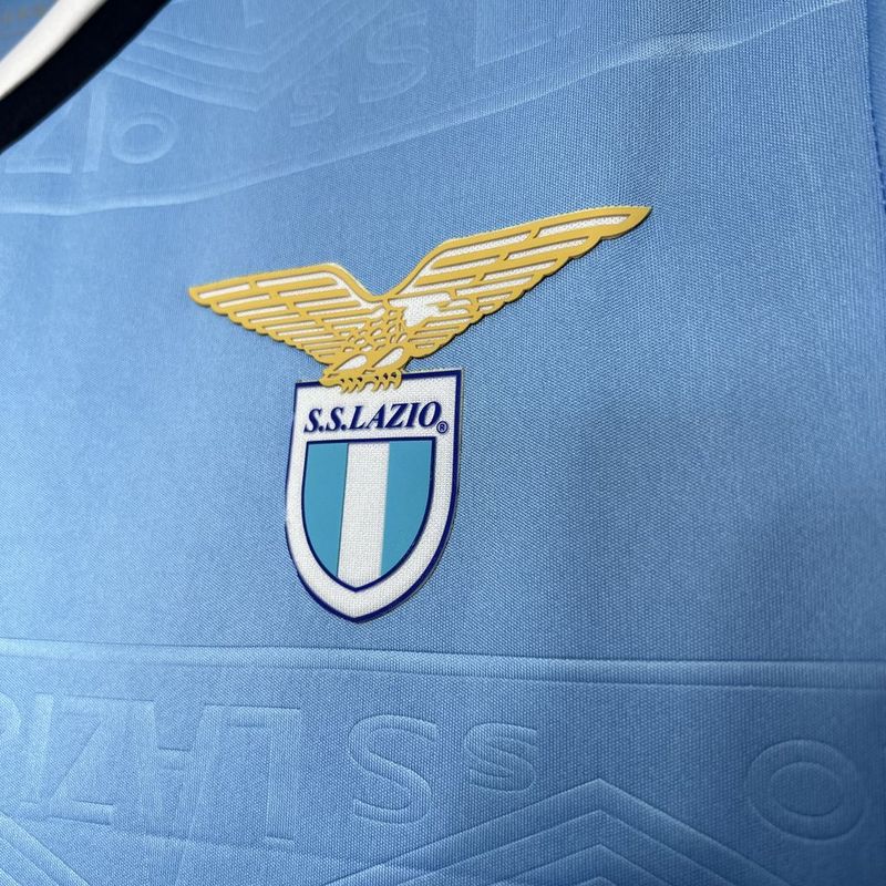 Camisa Lazio Home 24/25 Mizuno - Azul