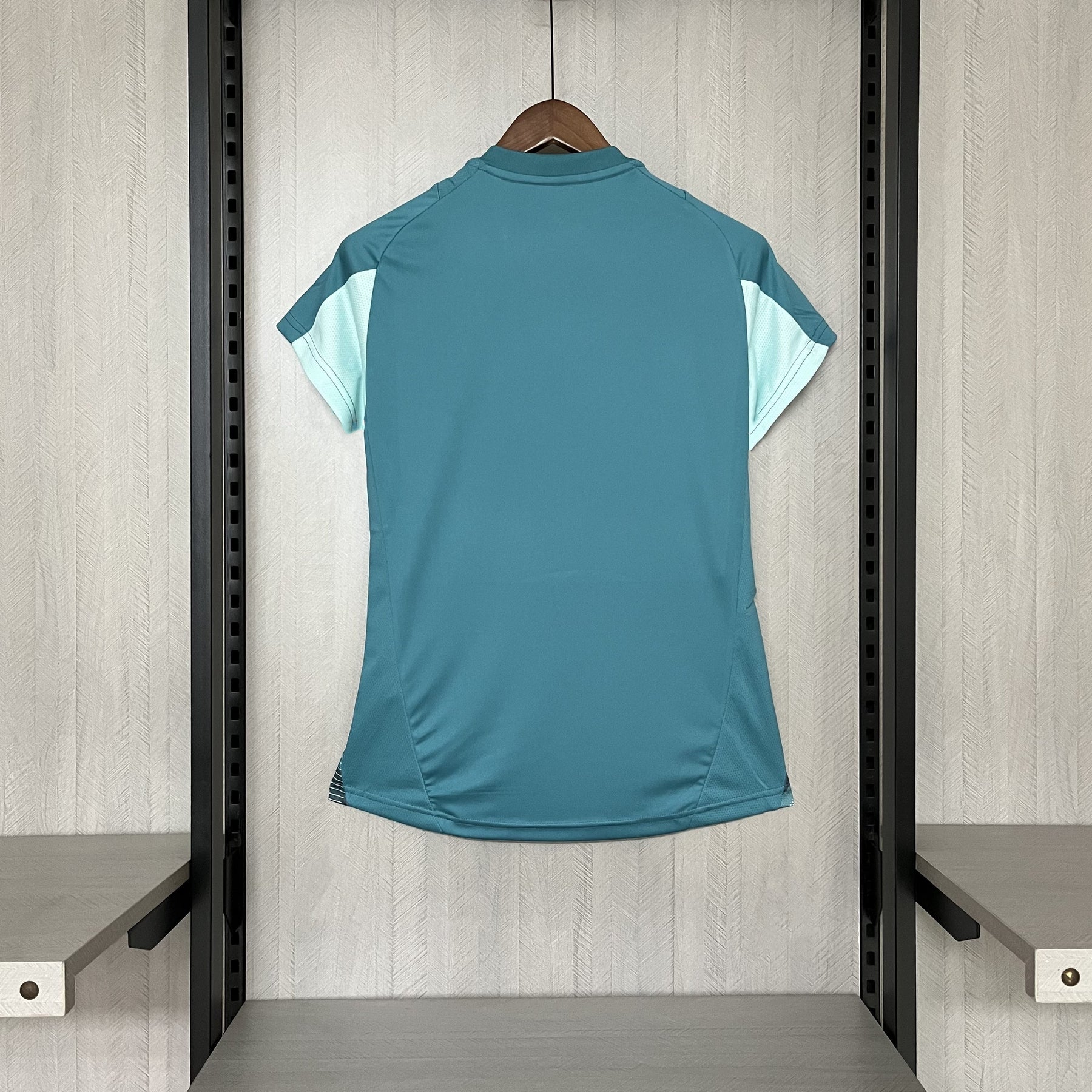 Camisa Cruzeiro 25/26 Treino Adidas - Azul Turquesa+Branco - (Feminina)