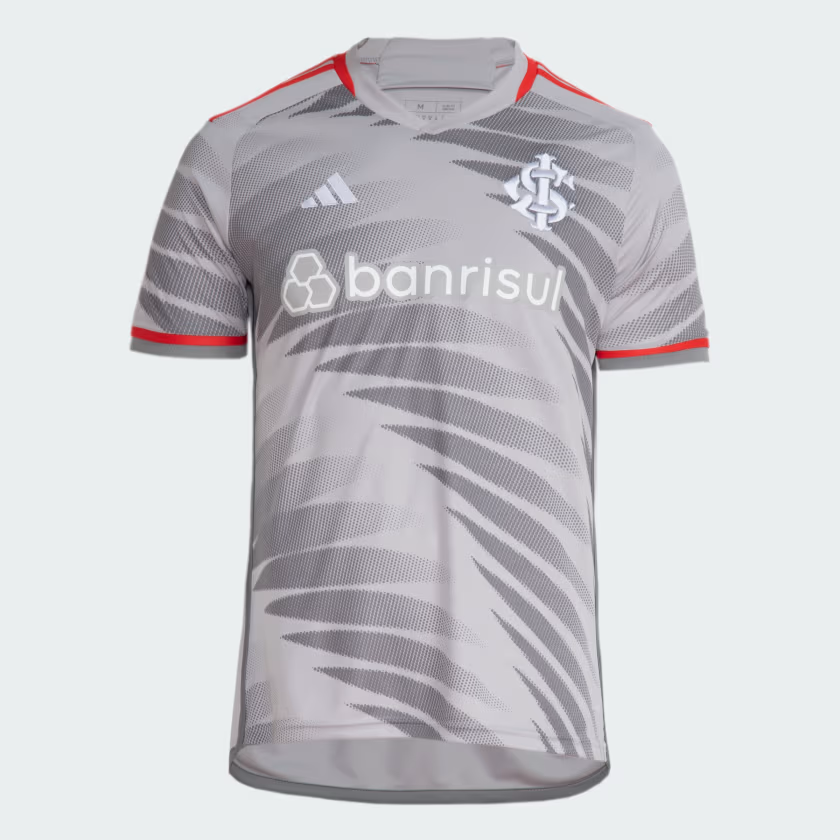 Camisa Internacional III 24/25 Adidas - Cinza