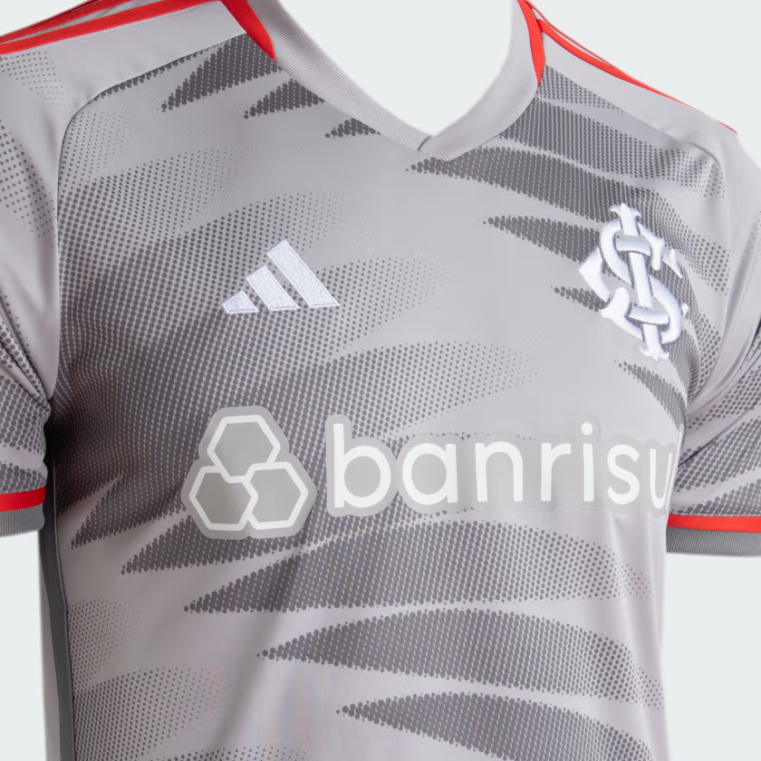 Camisa Internacional III 24/25 Adidas - Cinza