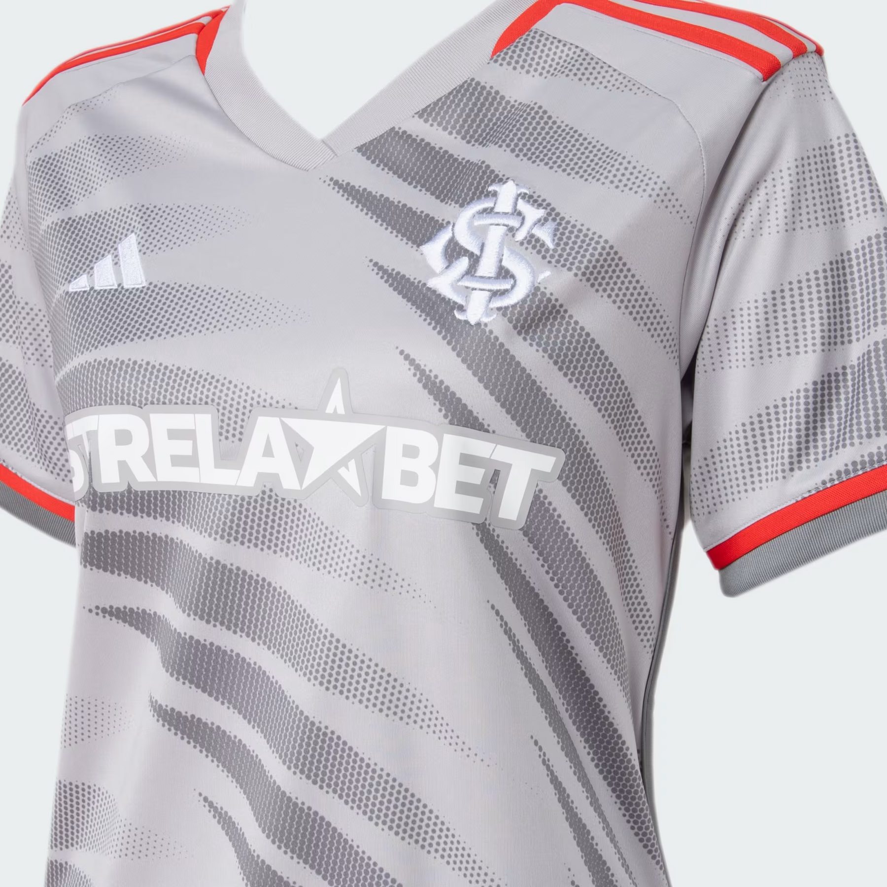 Camisa Internacional III 24/25 Torcedor Adidas Feminina - Cinza