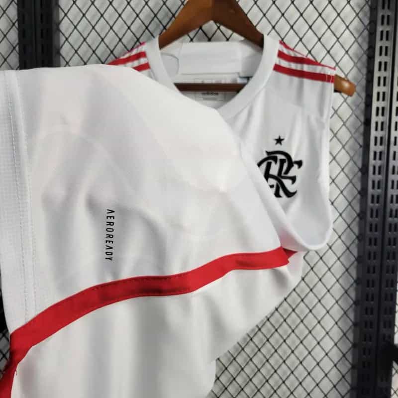 Regata Flamengo II 24/25 s/n° Torcedor Adidas Masculina - Branco
