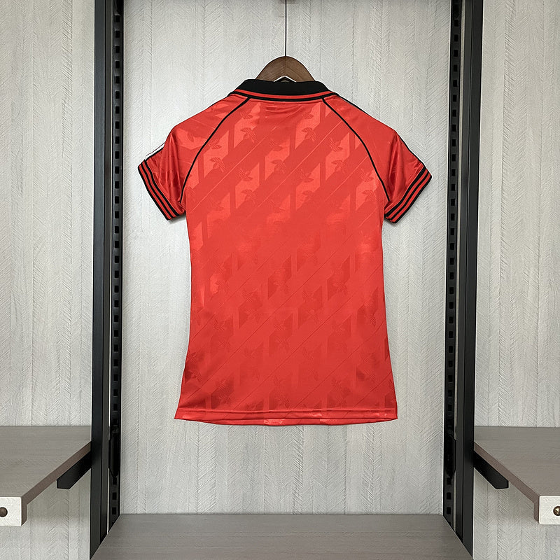 Camisa Flamengo Lifestyle 24/25 Torcedor Adidas feminina- Vermelho