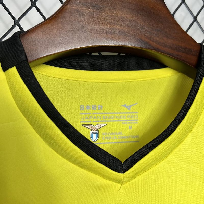 Camisa Lazio III 24/25 Mizuno - Amarelo