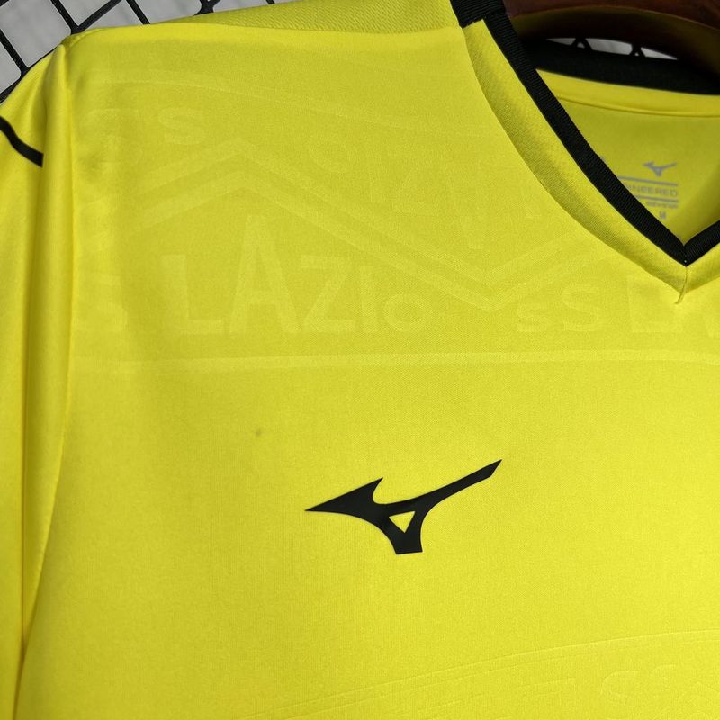 Camisa Lazio III 24/25 Mizuno - Amarelo