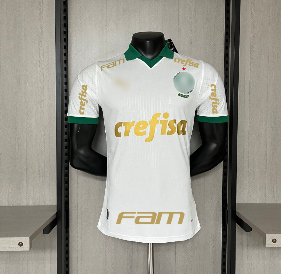 Camisa Palmeiras II 24/25 s/n° Jogador Puma - Branca (Com todos patrocinadores)