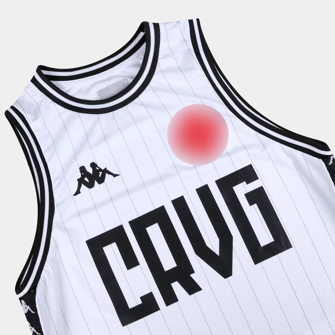 Regata de Treino Vasco 22/23 Kappa - Branco