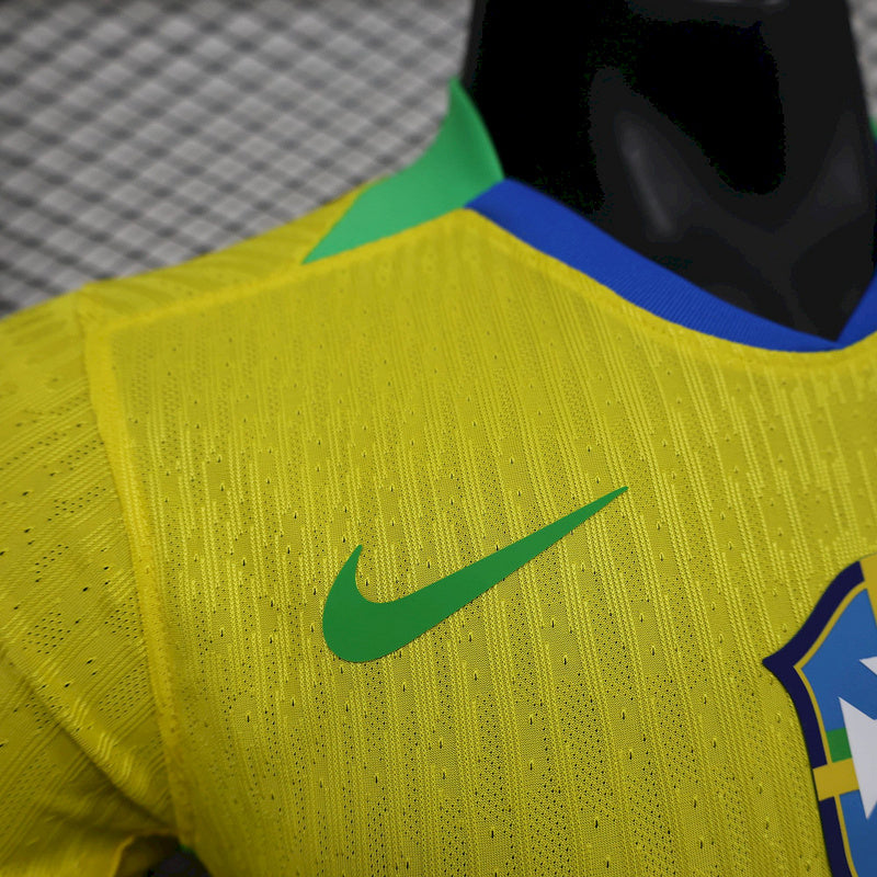 Camisa Brasil I 25/26 - Amarela - Nike - Masculino Jogador