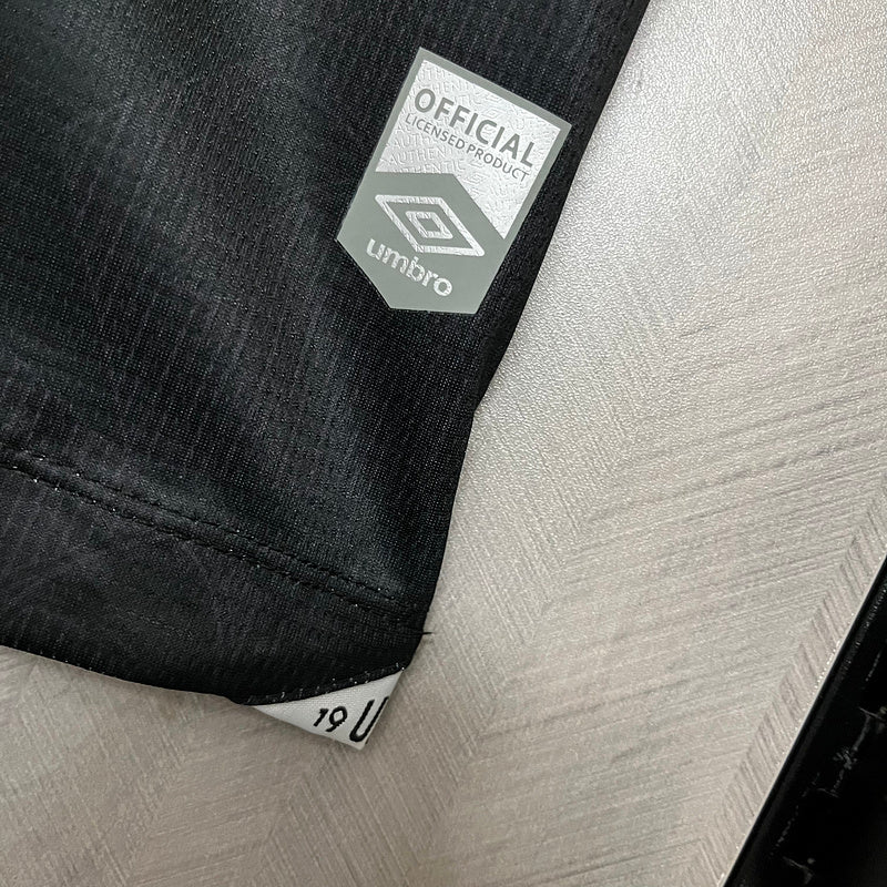 Camisa Grêmio III 24/25 Torcedor Umbro Masculina - Preto+Branco