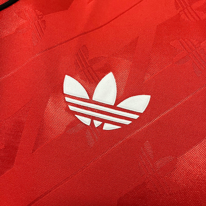 Camisa Flamengo Lifestyle 24/25 Torcedor Adidas feminina- Vermelho