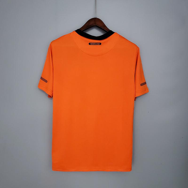 Camisa Holanda Retrô 2010 Laranja - Nike