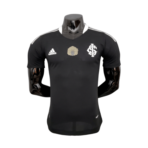 Camisa Internacional Consciência Negra 2122 - Preta - Adidas - Masculino Jogador