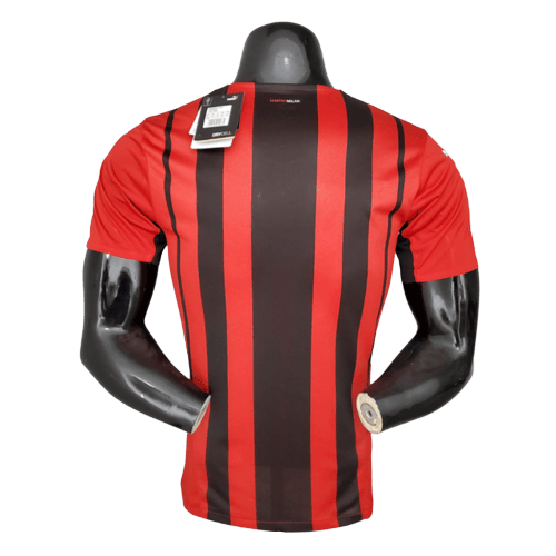 Camisa Milan 21/22 - Vermelha e Preta - Puma - Masculino Jogador