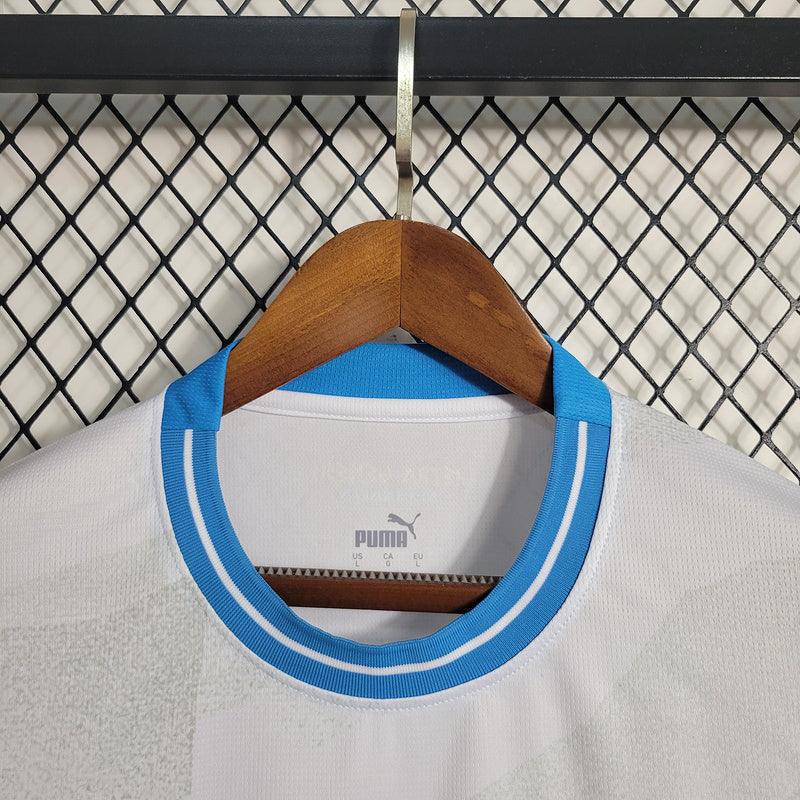 Camisa Olympique de Marseille I 23/24 Puma - Branco