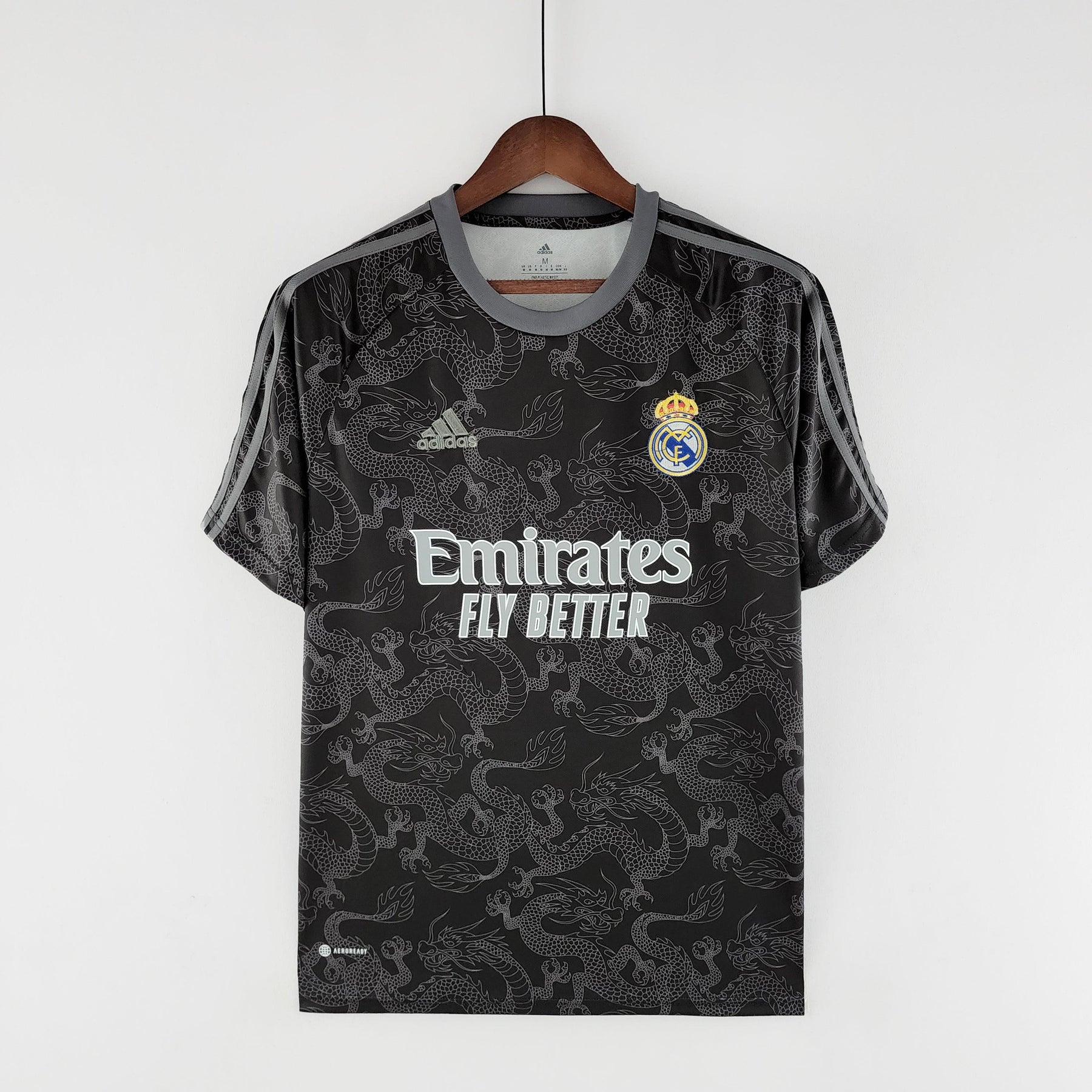 Camisa Real Madrid 22/23 Adidas - Edição Especial Black Dragon