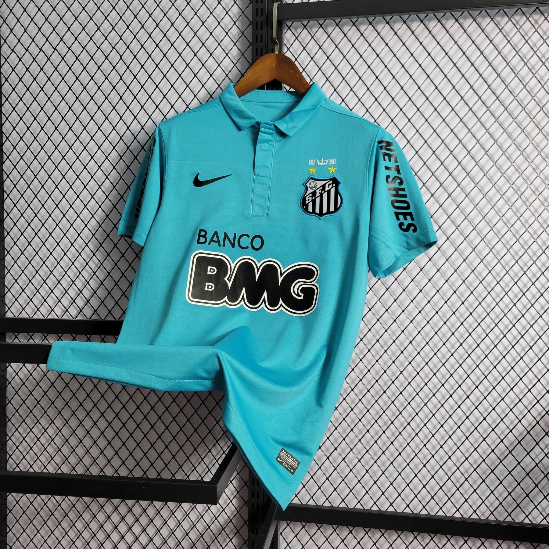 Camisa Santos Retrô 2012 Azul - Nike