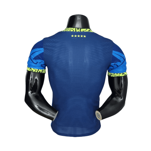 Camisa Seleção Brasil 2022 Nike - Azul - Conceito Nordeste