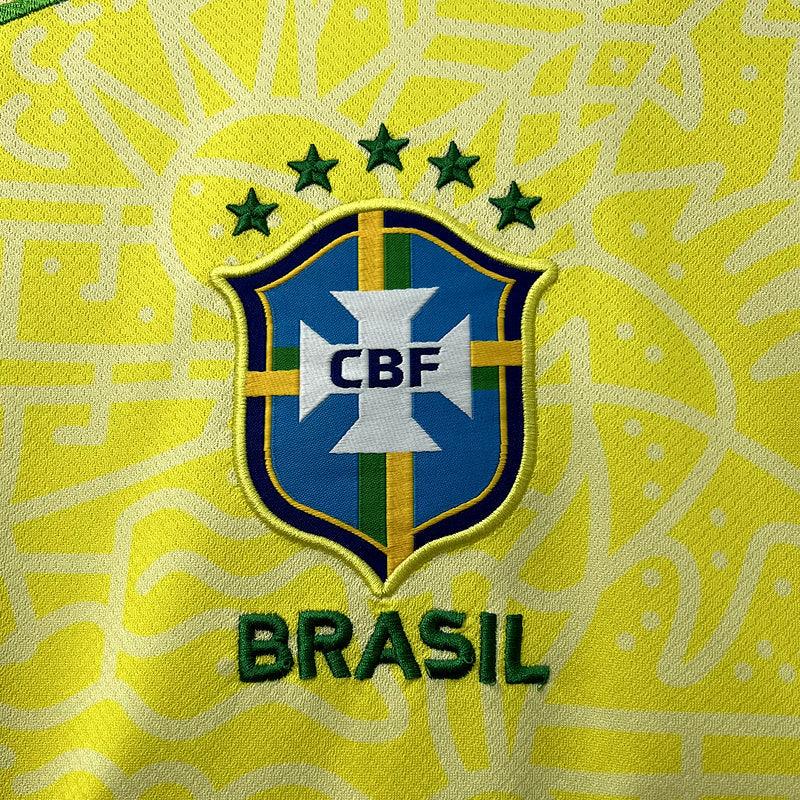 Camisa Seleção Brasil 24/25 Nike - Amarela