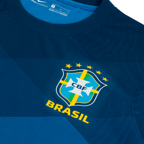 Camisa Seleção Brasil II 21/22 Nike - Azul