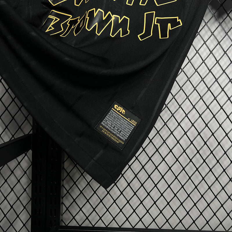 Camisa Santos Edição Charlie Brown Jr 24/25 Preta - Umbro Masculino Torcedor