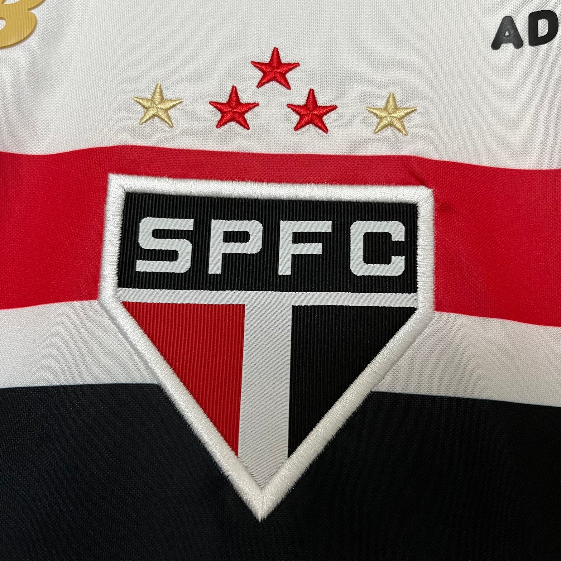 Camisa São Paulo 25/26 Casa New Balance Masculina - Branco+Vermelho