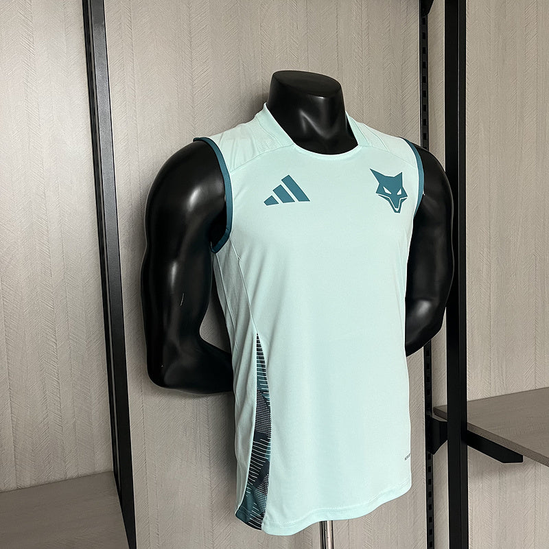 Regata Cruzeiro 25/26 Treino Adidas Masculina - Azul Turquesa