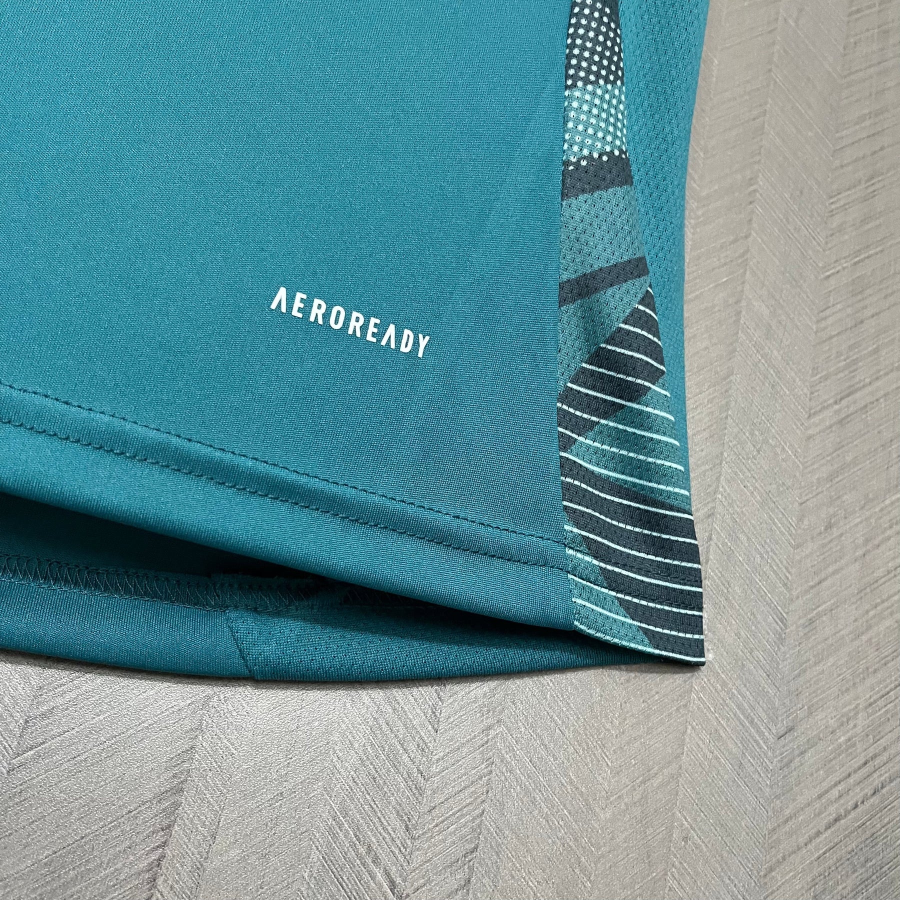 Camisa Cruzeiro 25/26 Treino Adidas - Azul Turquesa+Branco - (Feminina)