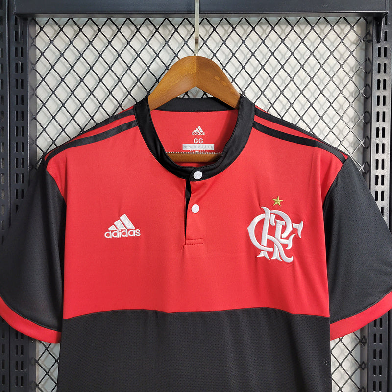 Flamengo Home 17/18 Vermelha e Preta