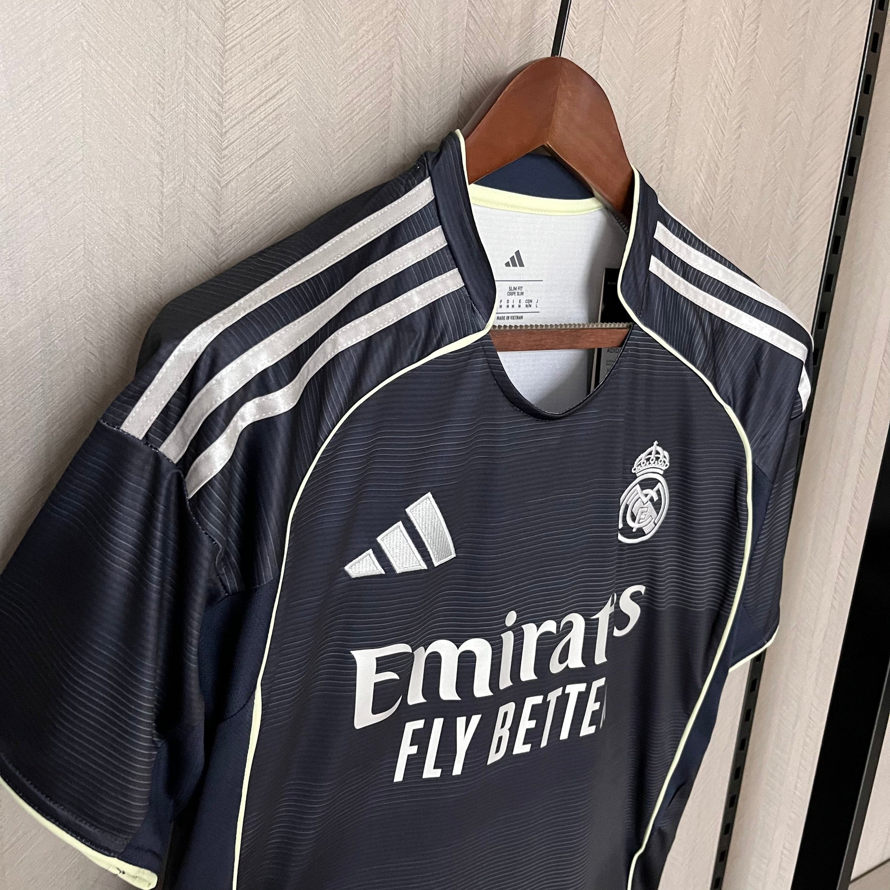 Camisa do Real Madrid Away 25/26 Preta
