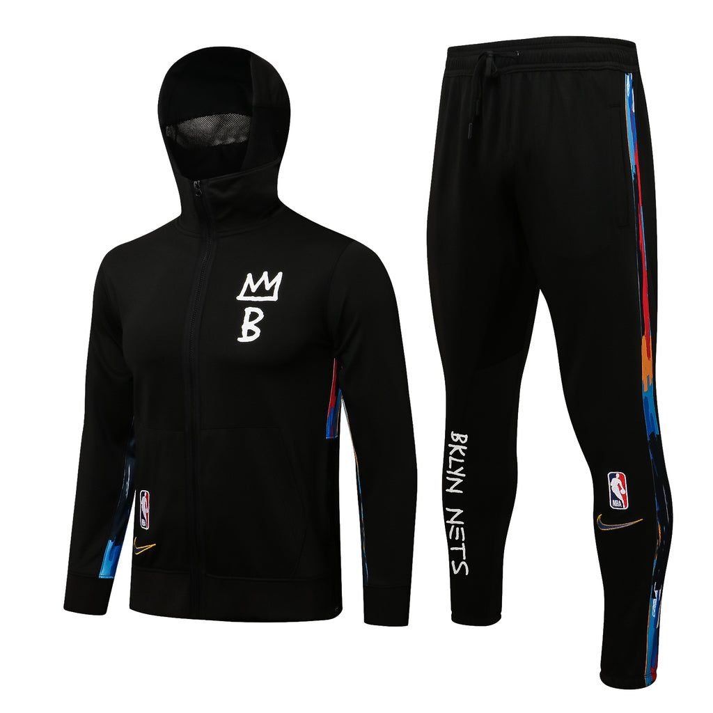 Conjunto Agasalho - Nike Thermaflex Showtime - Brooklyn Nets City
